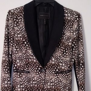 BCBG black/brown blazer
